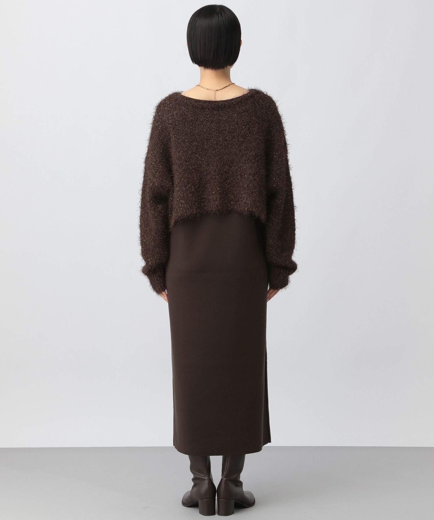 A part by 「ラメシャギー2Pセットワンピース」|ワンピース|