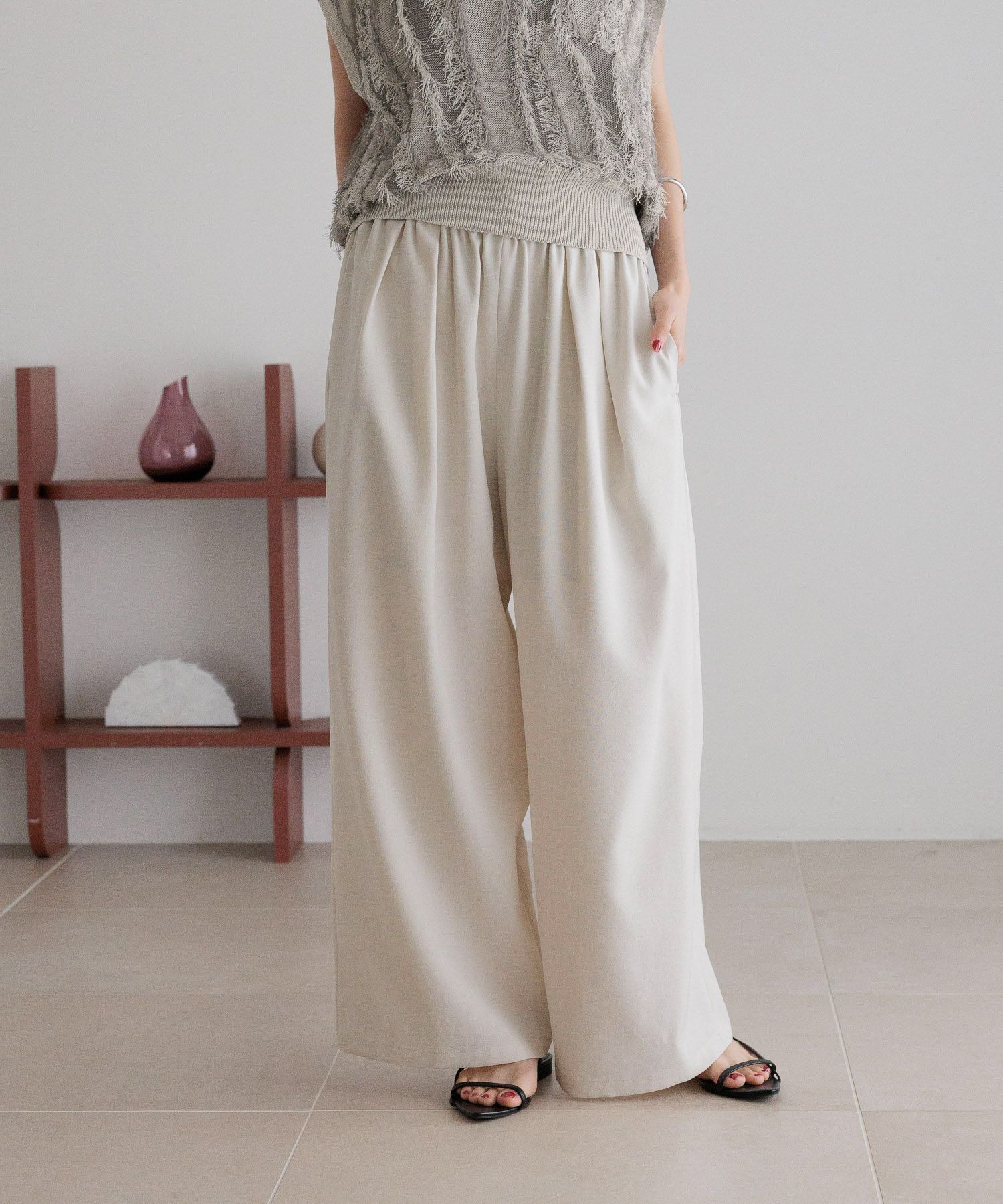 LOWRYS FARM「ホップサックイージーパンツ」|チノ|NTL