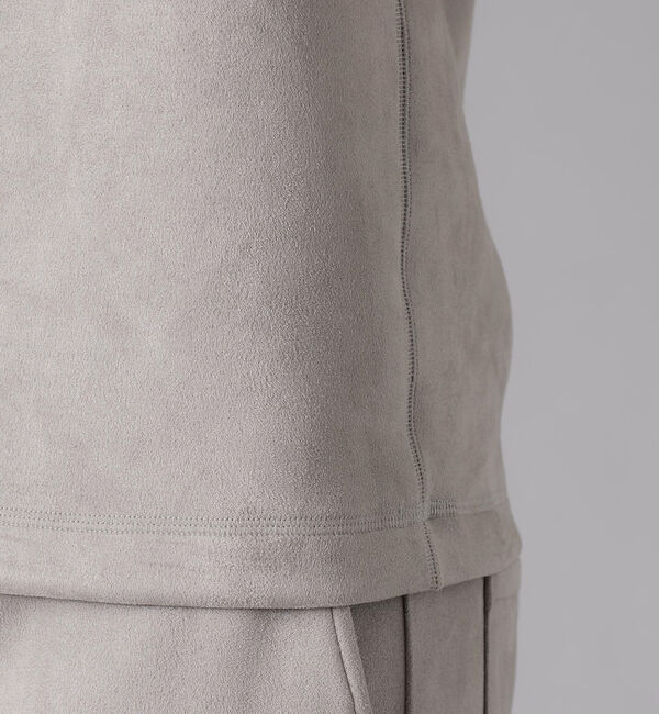 ABAHOUSE「【アンサンブル対応】シルキー ネオスエード プルオーバー / スウェット」|Tシャツ・カットソー|