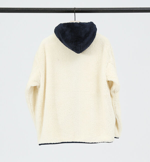 ABAHOUSE「GERRY ジェリーソフトボアZIPフードパーカー」|パーカー|