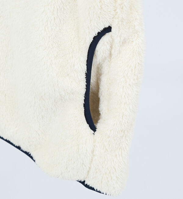 ABAHOUSE「GERRY ジェリーソフトボアZIPフードパーカー」|パーカー|