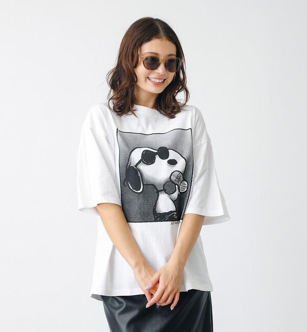 ABAHOUSE「【JOHNBULL/ ジョンブル】PEANUTS SNOOPY/ピーナッツスヌー」|Tシャツ・カットソー|ホワイト系その他2