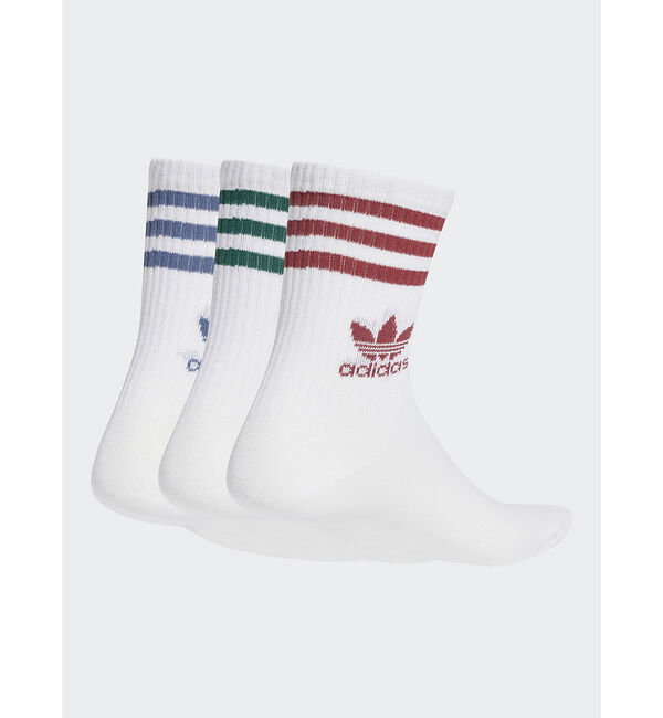 ABAHOUSE「【adidas originals/アディダスオリジナルス】CREW SOCK」|ソックス|