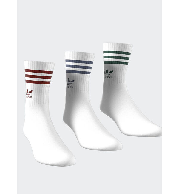 ABAHOUSE「【adidas originals/アディダスオリジナルス】CREW SOCK」|ソックス|