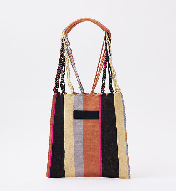 Rouge vif「【MOON BIRD/ムーンバード】手織りハンモックトートバッグS/手織り【WE」|トートバッグ|オレンジ系その他1