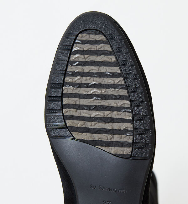 AU BANNISTER「【スノーソール】フラットヒールニーハイブーツ」|ショートブーツ|