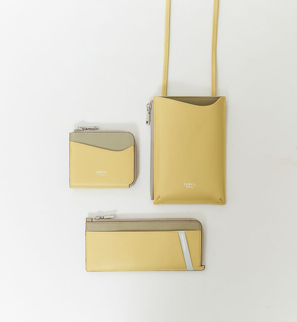 LOWELL things「【LEE掲載】Reles/レザーマルチスマホミニショルダー」|モバイルケース|