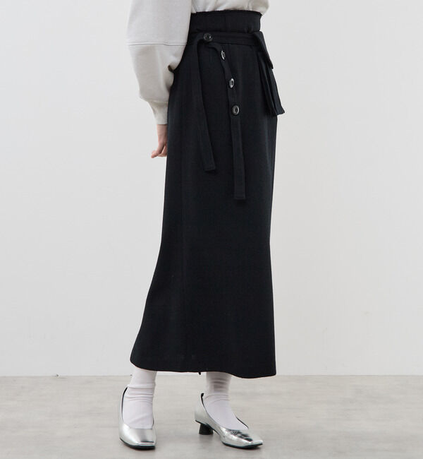 Soffitto「ツイード調ハイウエストタイトスカート」|スカート|