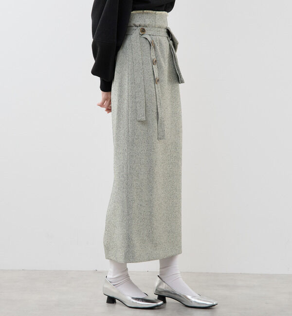 Soffitto「ツイード調ハイウエストタイトスカート」|スカート|