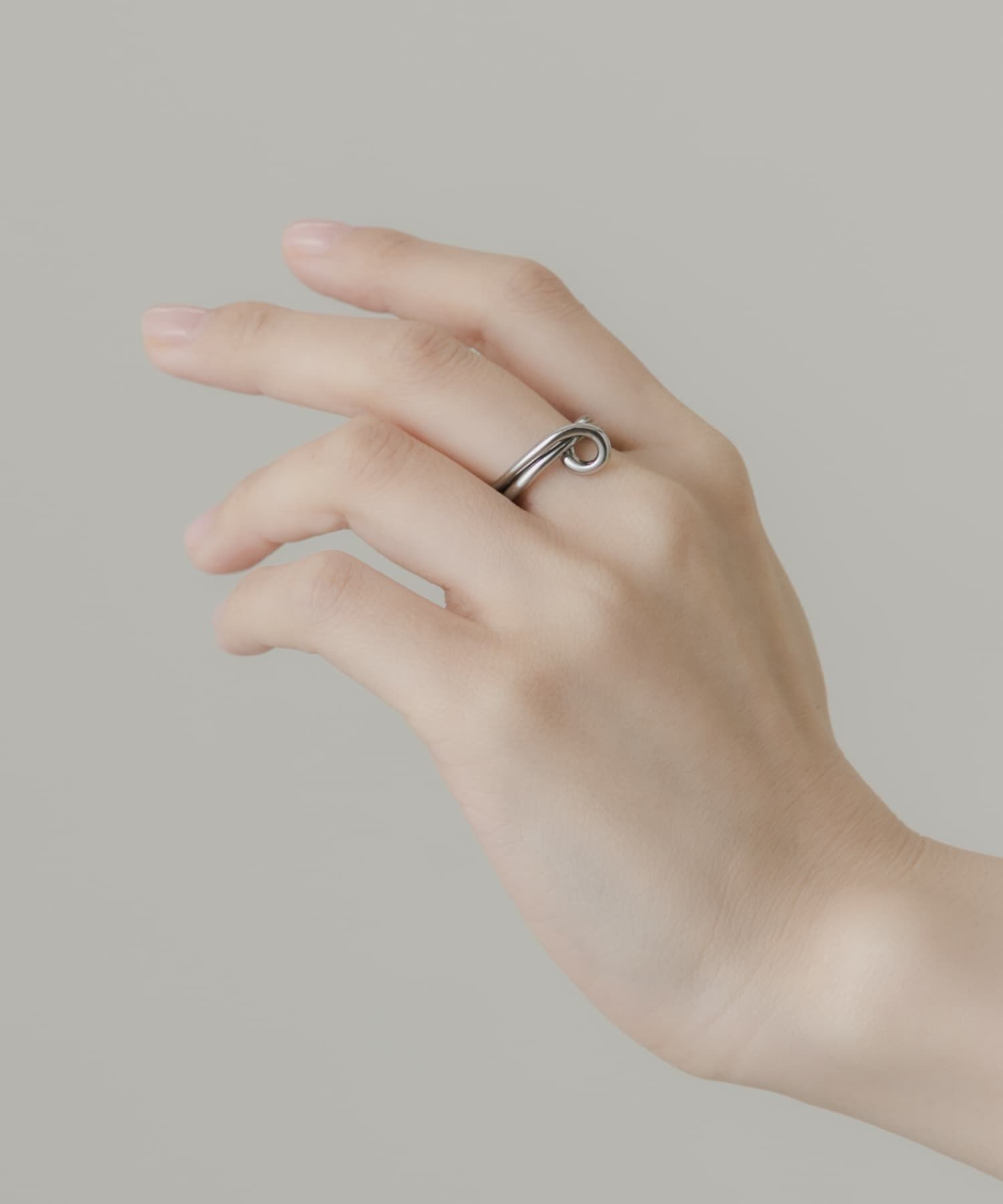 SMELLY「ステンレス2WAYリング」|リング|