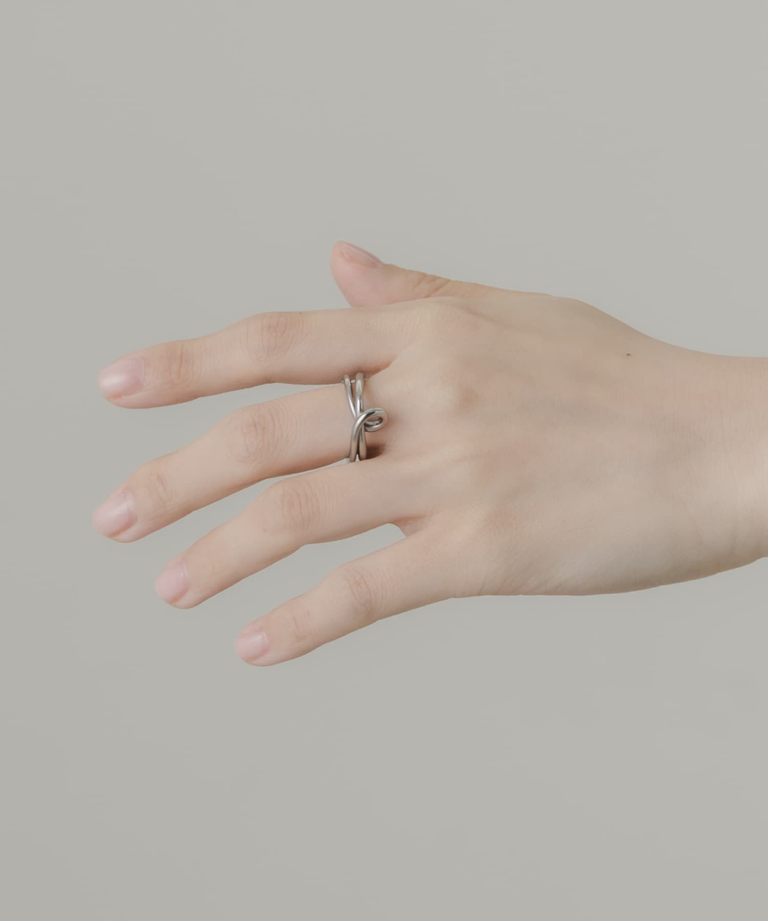 SMELLY「ステンレス2WAYリング」|リング|