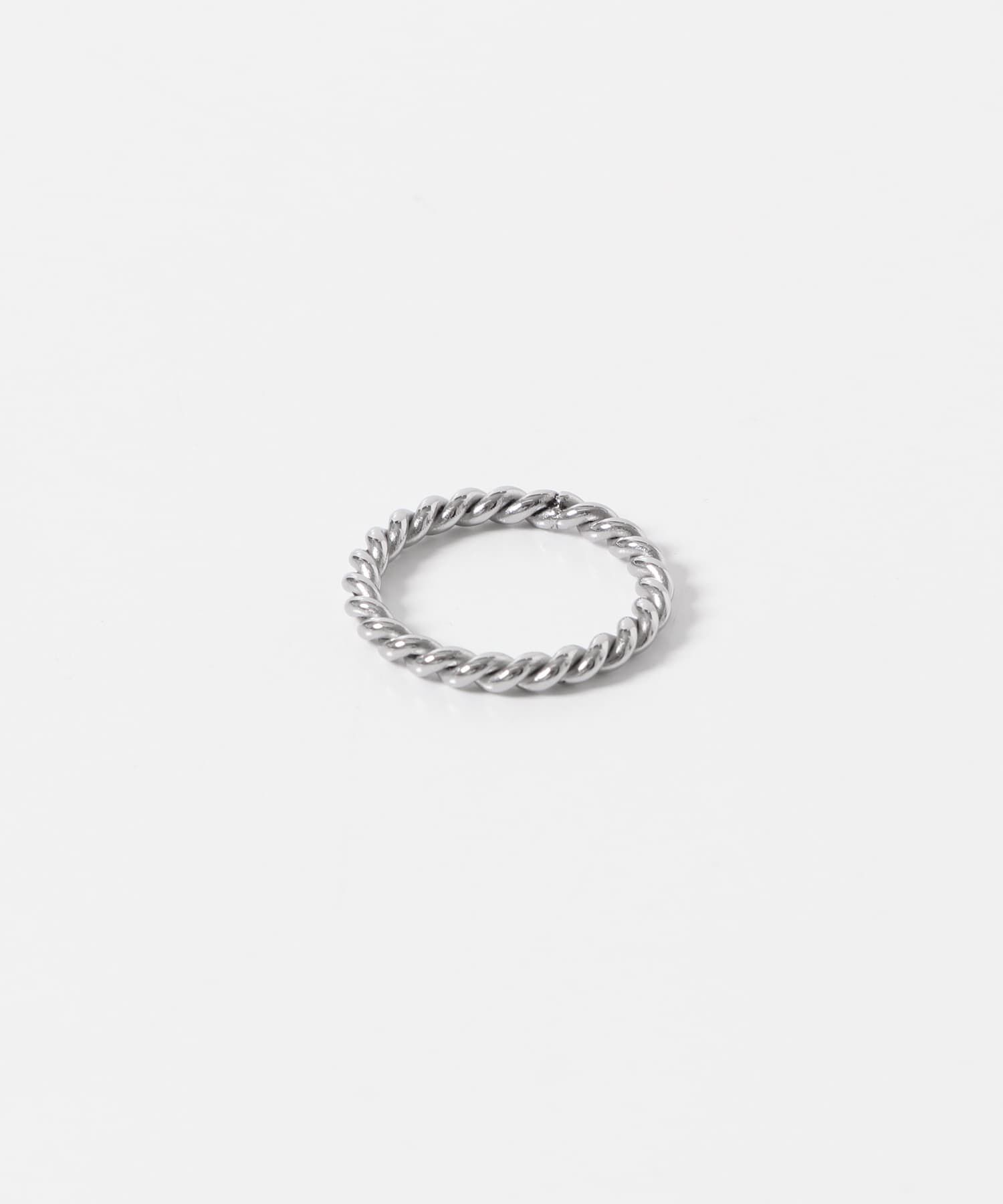 SMELLY「ステンレスツイストリング」|リング|