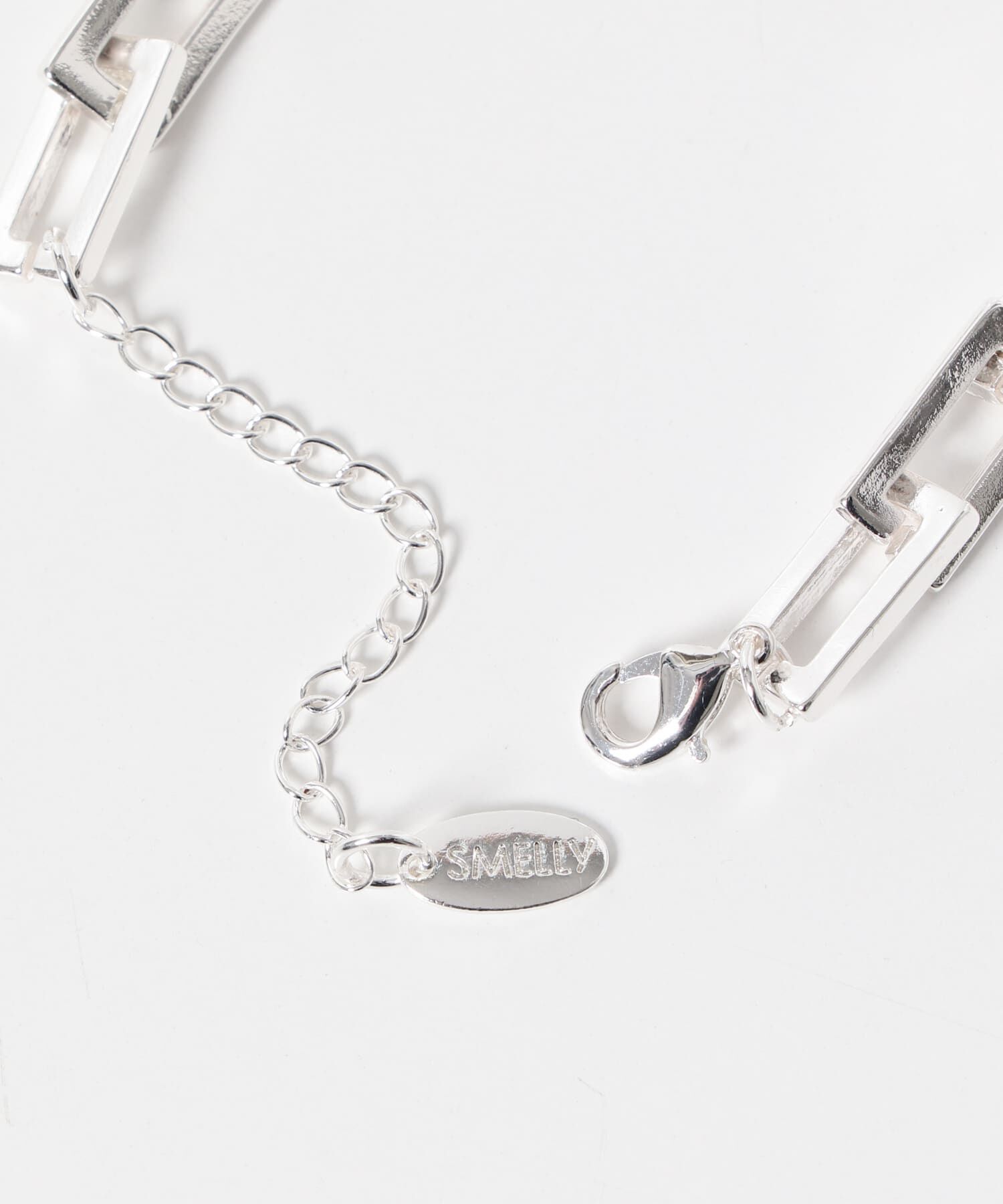 SMELLY「スクエアチェーンボリュームブレスレット」|ブレスレット・バングル|