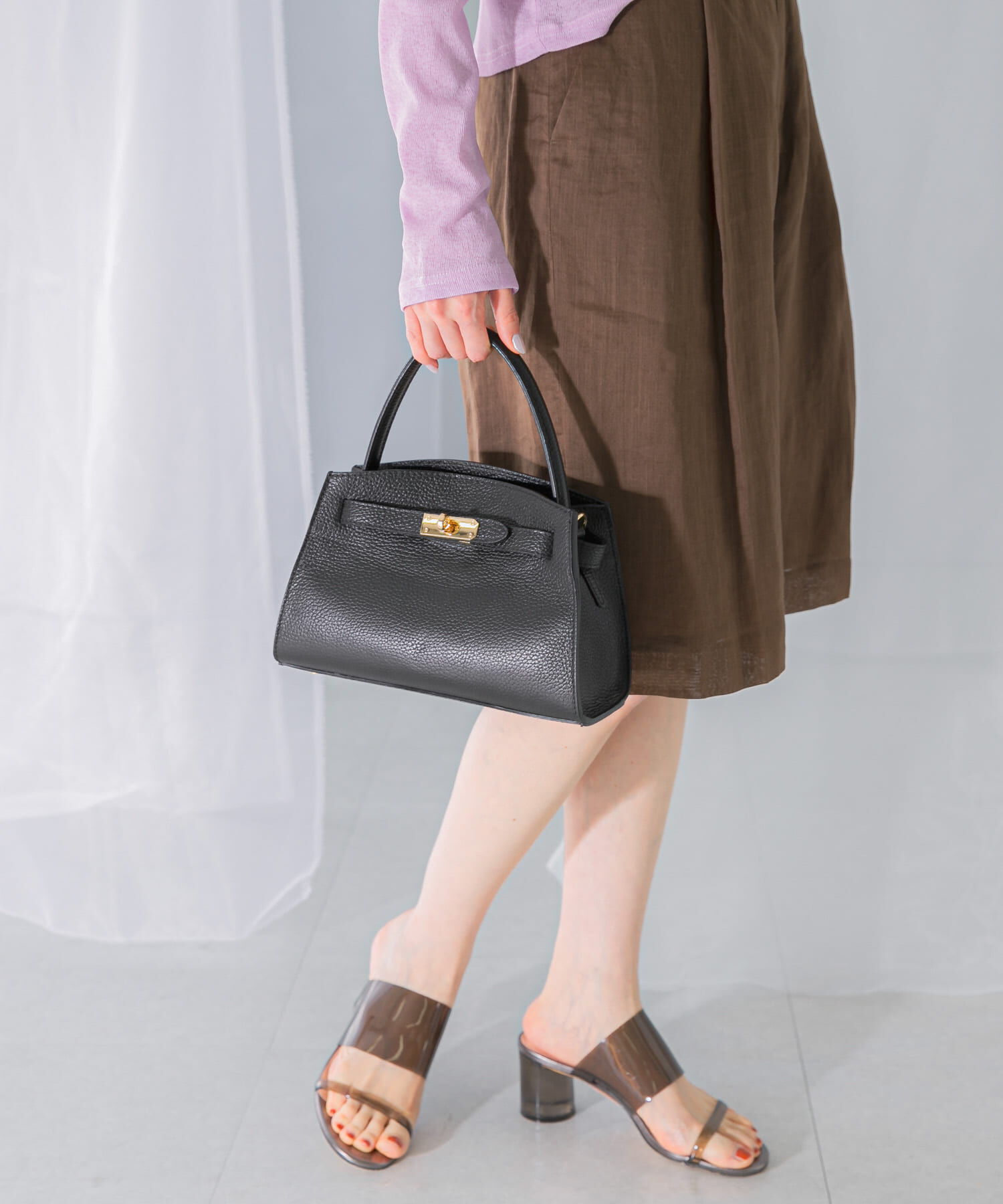 URBAN RESEARCH ROSSO「AULENTTI　キーベルト付きミニハンドBAG」|ハンドバッグ|