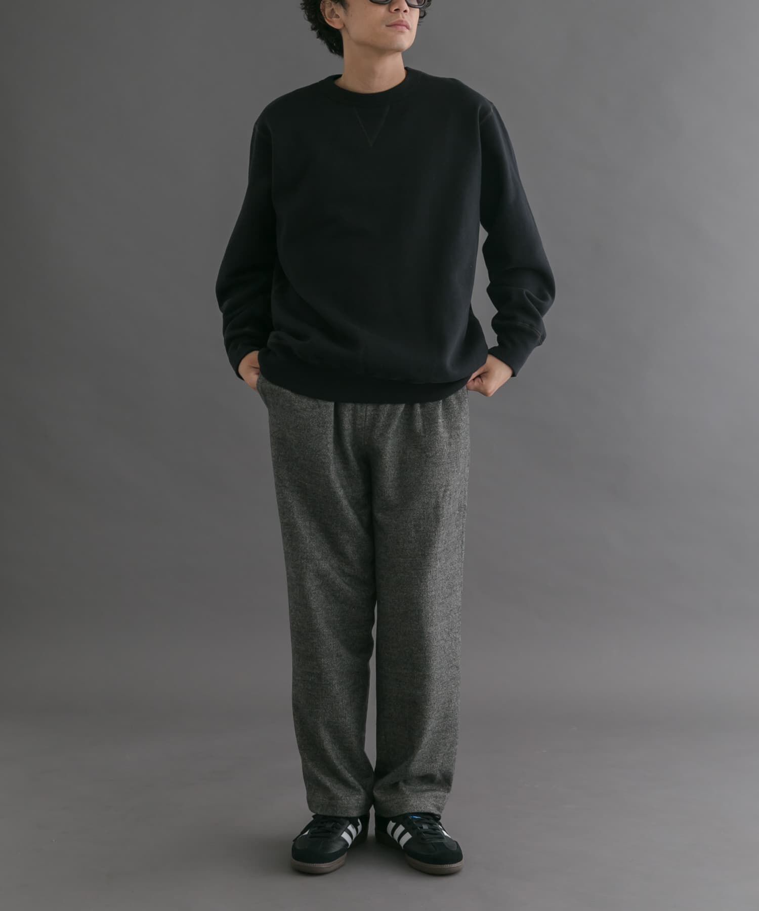URBAN RESEARCH DOORS「FORK&SPOON　リサイクルコットン裏毛クルーネックスウェット」|スウェット・ジャージ|