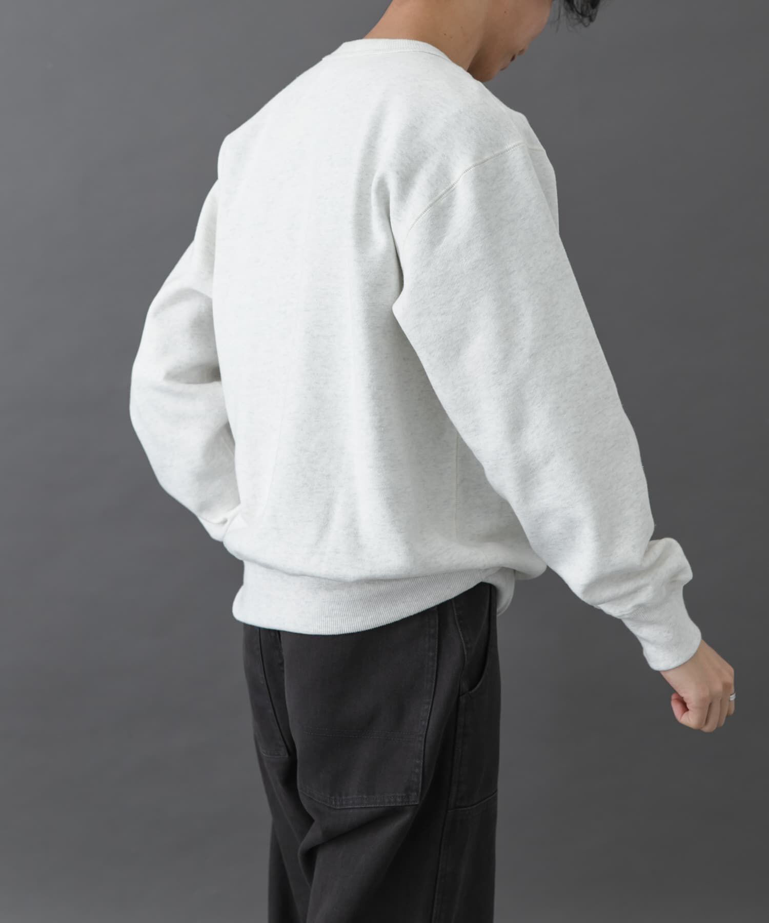 URBAN RESEARCH DOORS「FORK&SPOON　リサイクルコットン裏毛クルーネックスウェット」|スウェット・ジャージ|