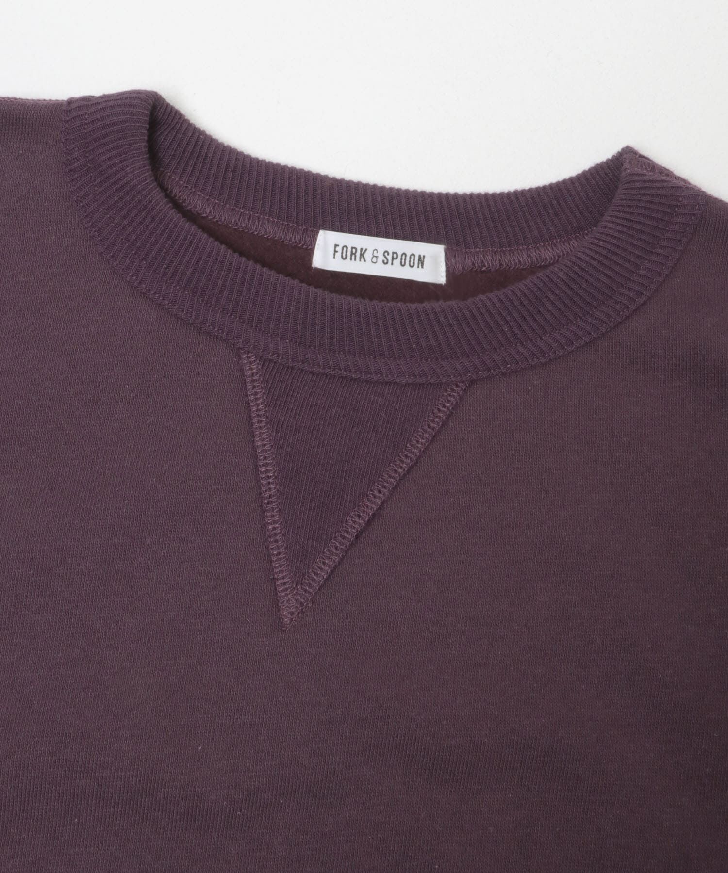 URBAN RESEARCH DOORS「FORK&SPOON　リサイクルコットン裏毛クルーネックスウェット」|スウェット・ジャージ|