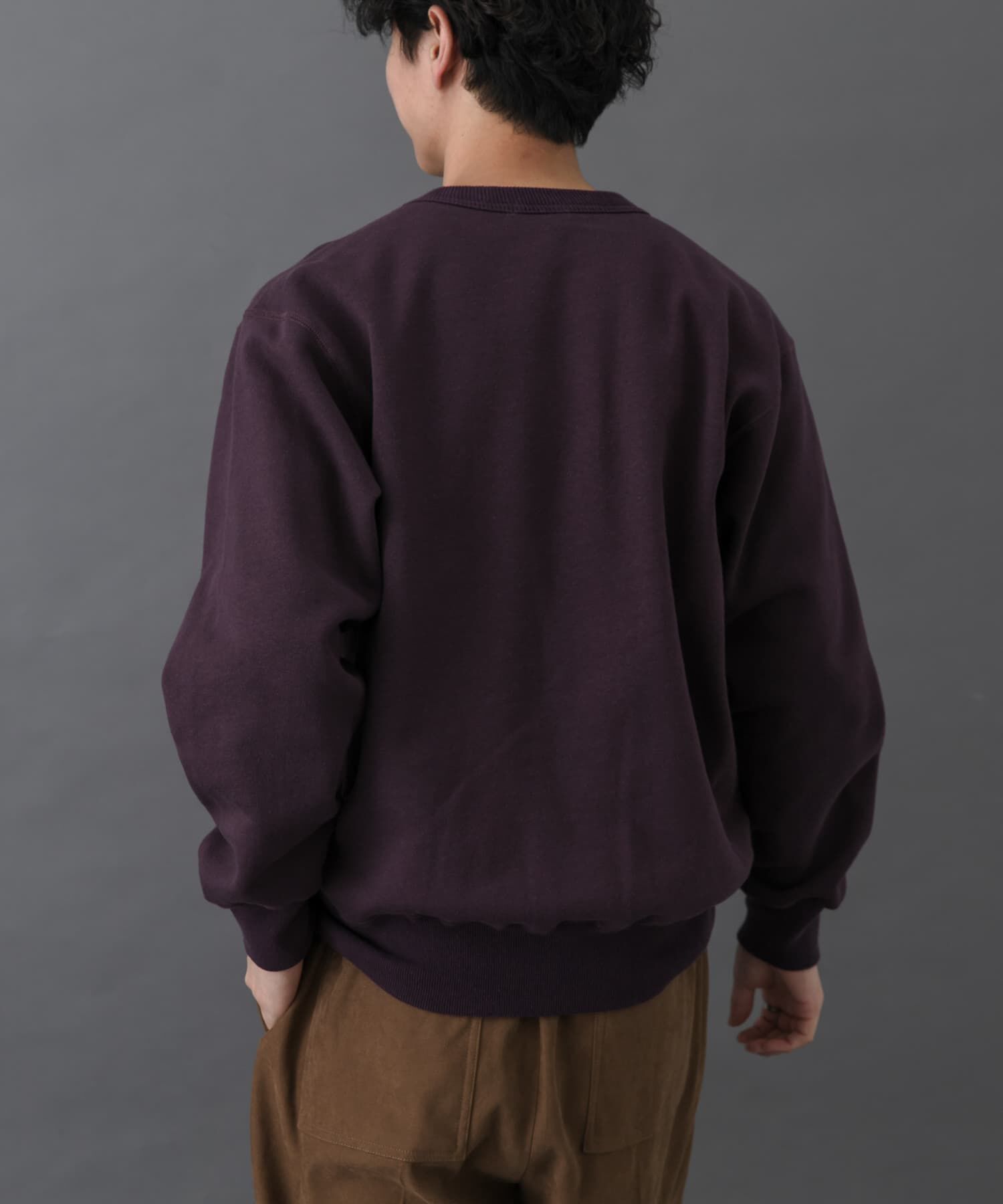 URBAN RESEARCH DOORS「FORK&SPOON　リサイクルコットン裏毛クルーネックスウェット」|スウェット・ジャージ|