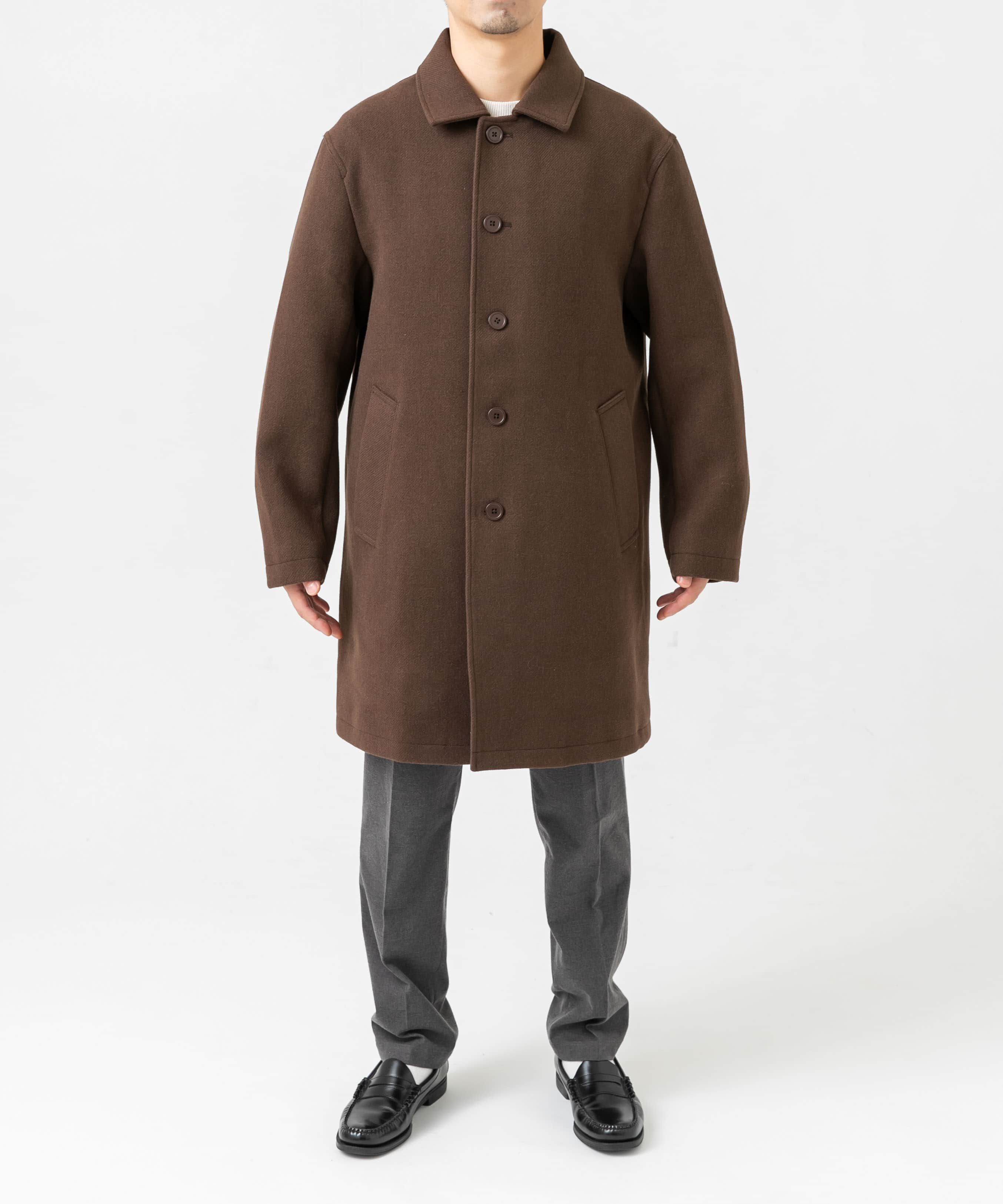 URBAN RESEARCH ステンカラーコート S ダークブラウン URBAN RESEARCH DOORS（アーバンリサーチドアーズ） ステンカラー