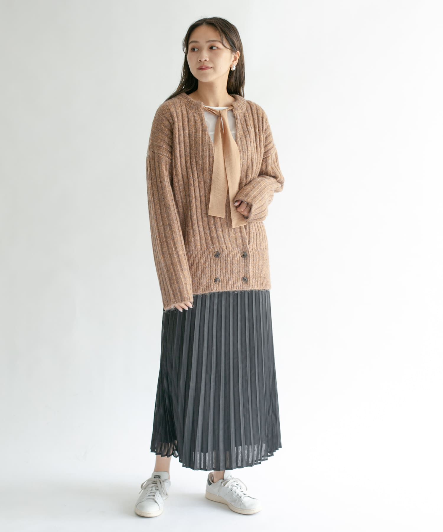  「シアーラッププリーツスカート」|スカート|