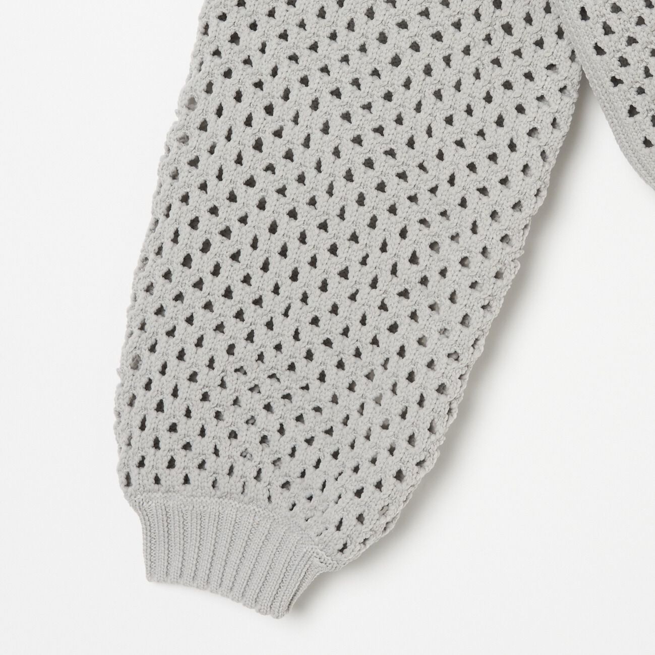 HELIOPOLE「HELIOPOLE EYELET KNIT V NECK CARDIGAN」|ニット・セーター|