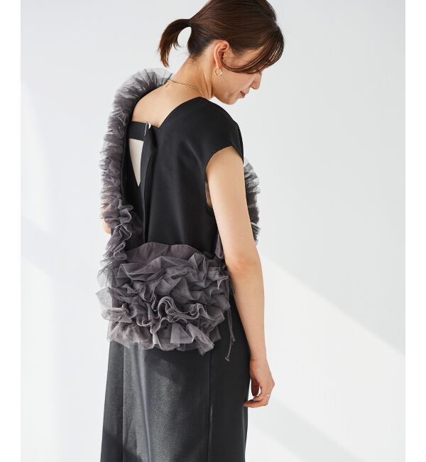 le.coeur blanc「バックベルトVネックワンピース」|ワンピース|