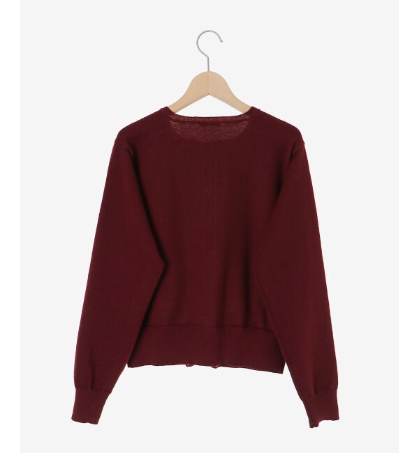  「フロントフリルニットカーデ」|カーディガン|