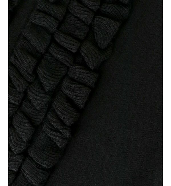  「フロントフリルニットカーデ」|カーディガン|