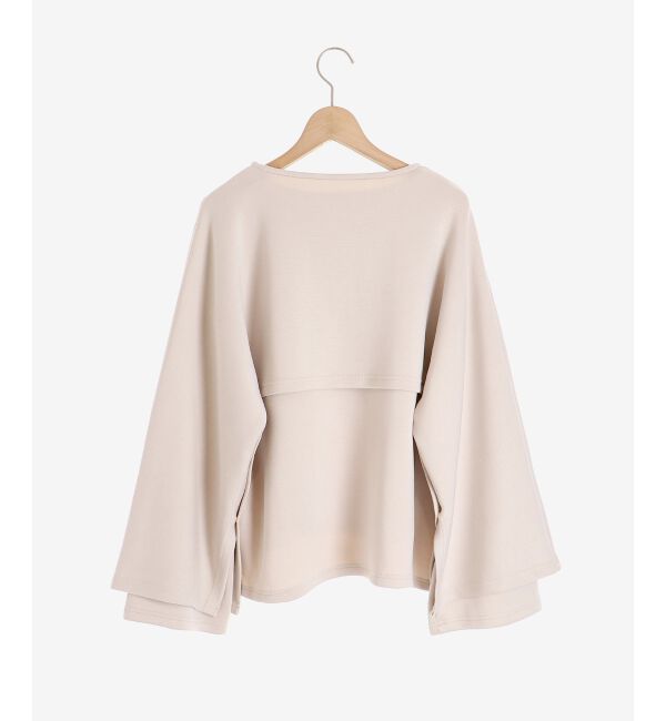 MAJESTICLEGON「マルチwayフレアスリーブセットトップス」|Tシャツ・カットソー|