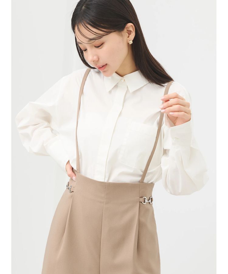 earth music&ecology「パールボタンシャツ」|シャツ・ブラウス|