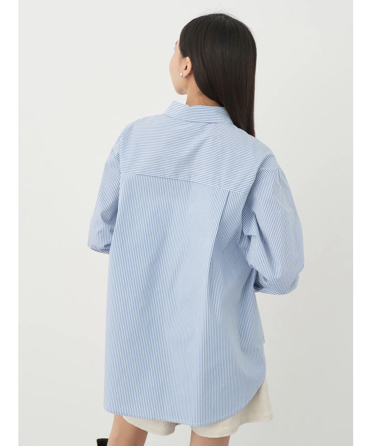 earth music&ecology「パールボタンシャツ」|シャツ・ブラウス|