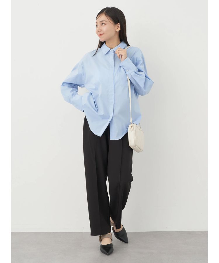 earth music&ecology「パールボタンシャツ」|シャツ・ブラウス|