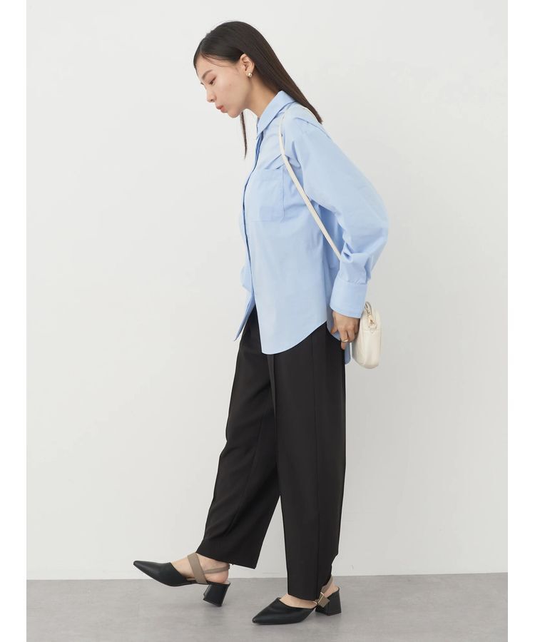 earth music&ecology「パールボタンシャツ」|シャツ・ブラウス|