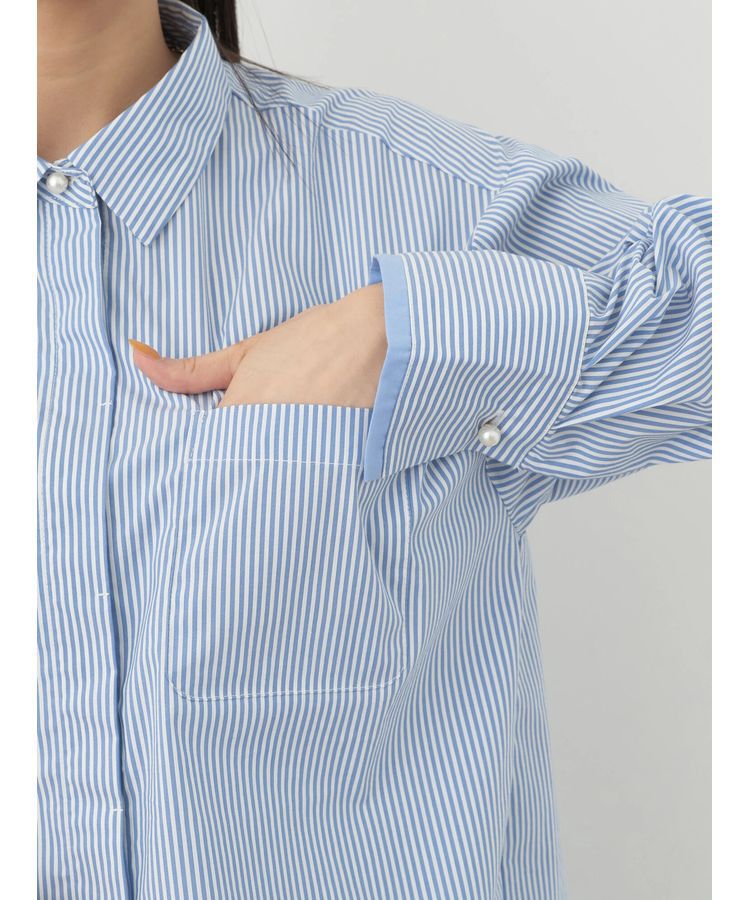 earth music&ecology「パールボタンシャツ」|シャツ・ブラウス|