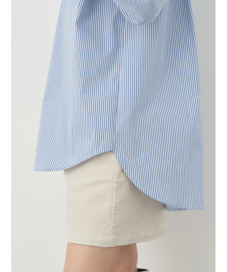 earth music&ecology「パールボタンシャツ」|シャツ・ブラウス|