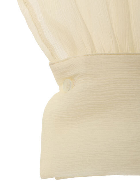 earth music&ecology「フリルシアーブラウス」|シャツ・ブラウス|