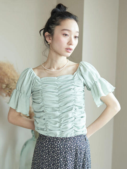 earth music&ecology「カットシャーリングプルオーバー」|Tシャツ・カットソー|