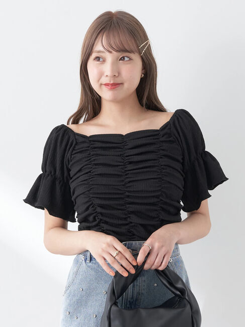 earth music&ecology「カットシャーリングプルオーバー」|Tシャツ・カットソー|