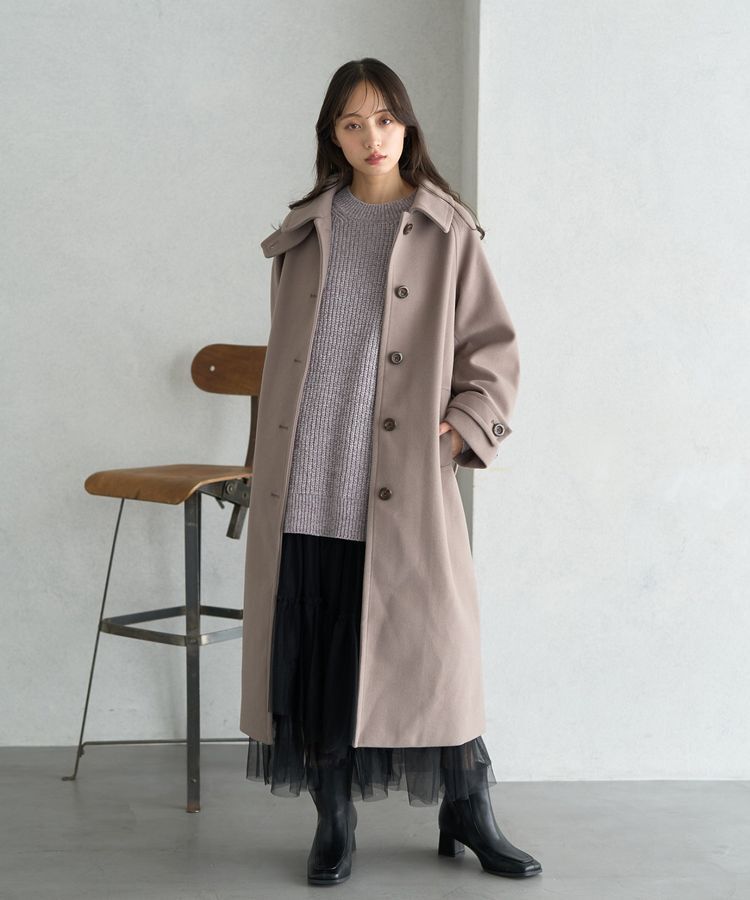 earth music&ecology「イレギュラーヘム段々チュールスカート」|フレア|