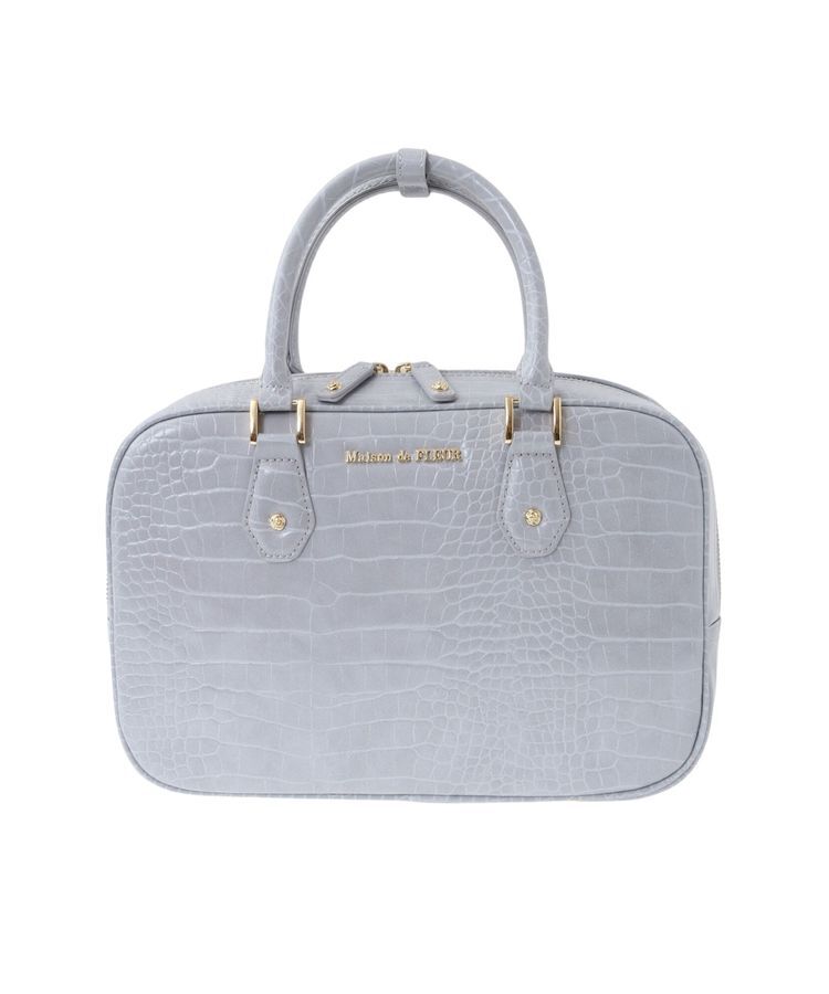 Maison de FLEUR「EC限定クロコ型押しバッグ」|その他|