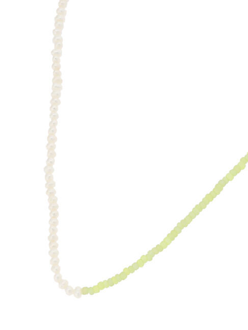  「淡水パール&times;ビーズショートネックレス」|ネックレス|