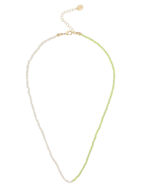  「淡水パール&times;ビーズショートネックレス」|ネックレス|