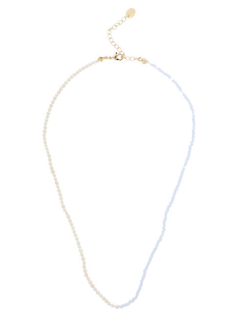  「淡水パール&times;ビーズショートネックレス」|ネックレス|
