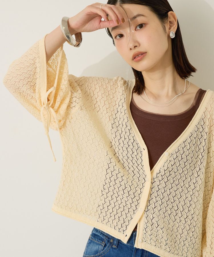 AMERICAN HOLIC「チュールキャミタンクトップ」|インナー|