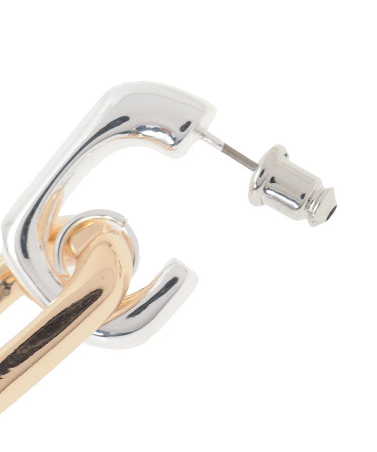 AMERICAN HOLIC「コンビカラースクエアピアス」|ピアス|