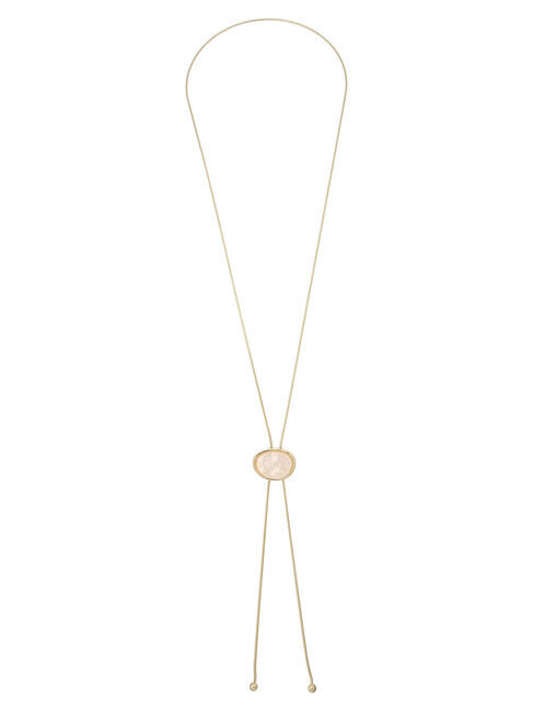  「every walk.ループタイネックレス」|ネックレス|