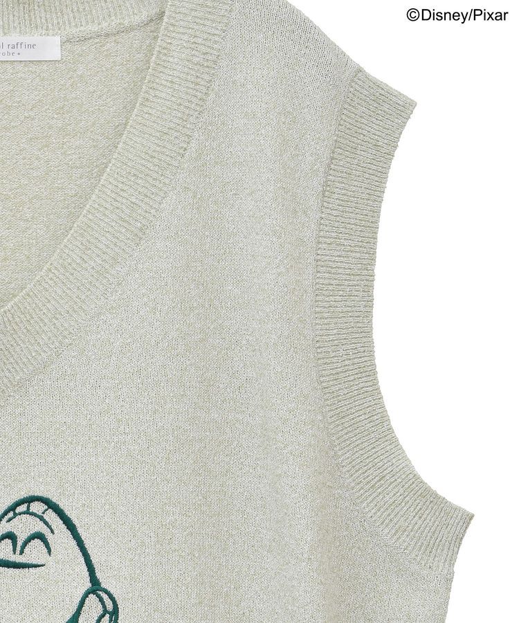 Green Parks「TOY STORY / 刺繍Vネックニットベスト」|ベスト・ジレ|