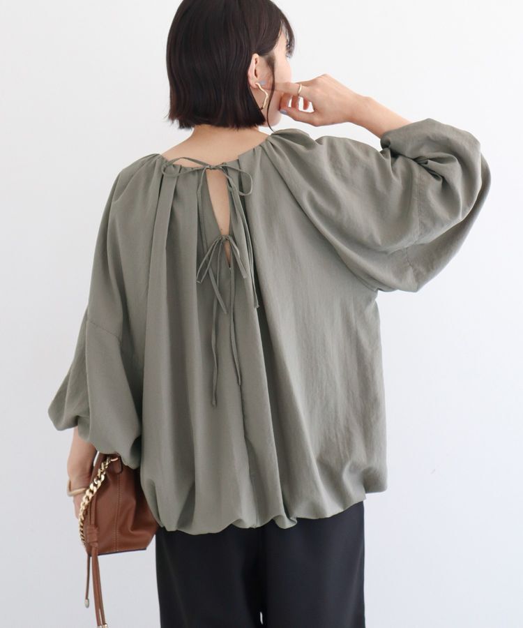 Green Parks「・ELENCARE DUE バルーンブラウス」|シャツ・ブラウス|