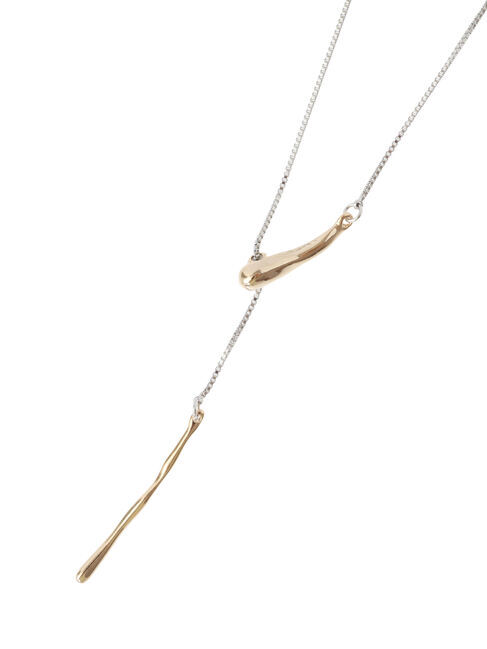 YECCA VECCA「メタルスライドラリエット」|ネックレス|