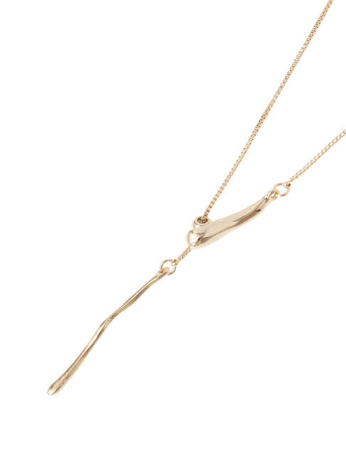 YECCA VECCA「メタルスライドラリエット」|ネックレス|